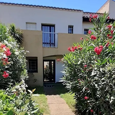 아파트 Cap D'agde Appart. 4/6 Pers. Avec Jardin, Piscine. 아그